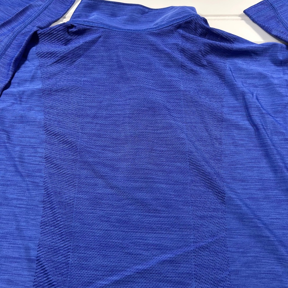 Tommy Bahama IslandZone 1/4 Zip Long Sleeve Pullover Mens M Blue Heathered Golf - Picture 14 of 14